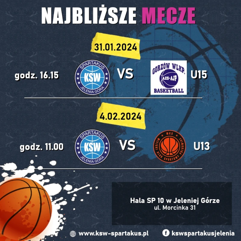 Zapraszamy do kibicowania!