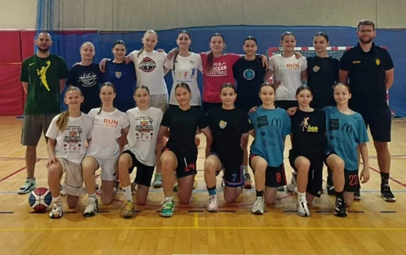 Spartanki na Kadrze Dolnośląski Związek Koszykówki