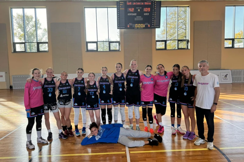 Weekend 19/20.10 (2 zwycięstwa, 3 porażki ) 5 drużyn młodzieżowych jednocześnie na ligowych parkietach.