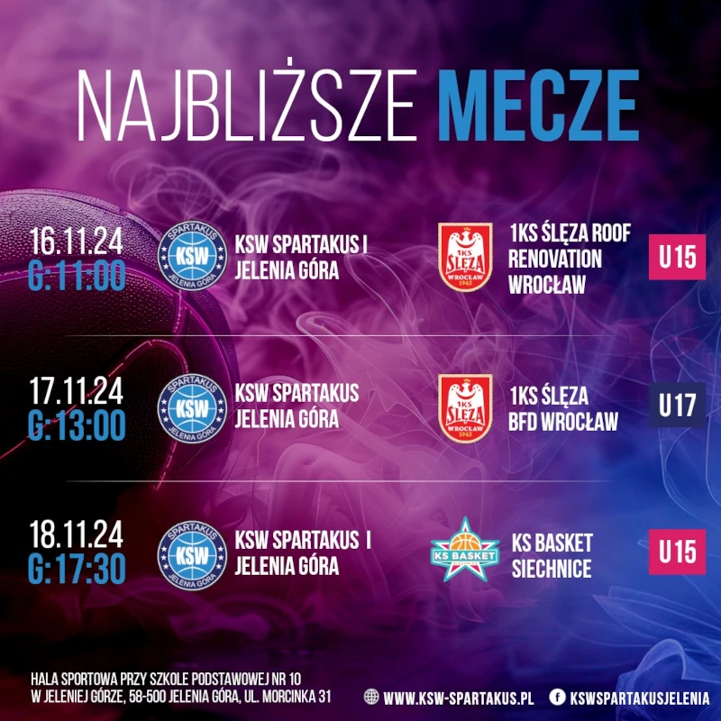 Zapraszamy do kibicowania w kolejny weekend!