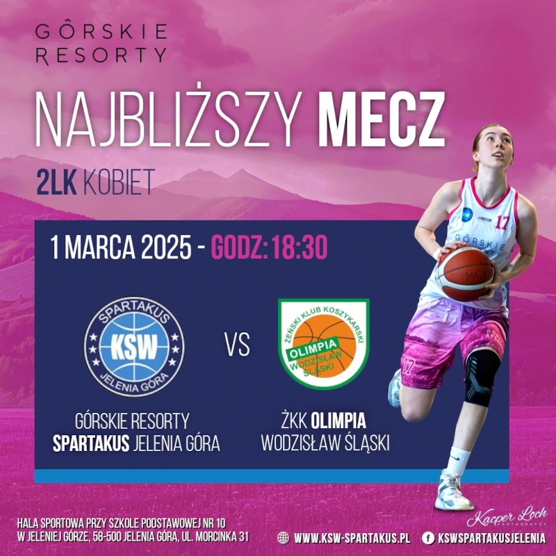 Zapraszamy do kibicowania już w najbliższą sobotę