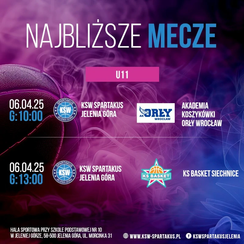 Zapraszamy do kibicowania U11!