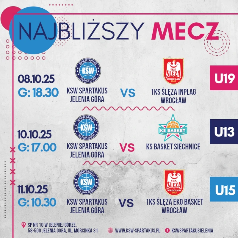 Zapraszamy do kibicowania!