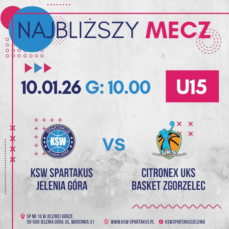 Zapraszamy do kibicowania już w najbliższą sobotę