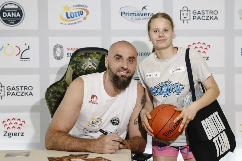 Spartanki na Gortat Camp