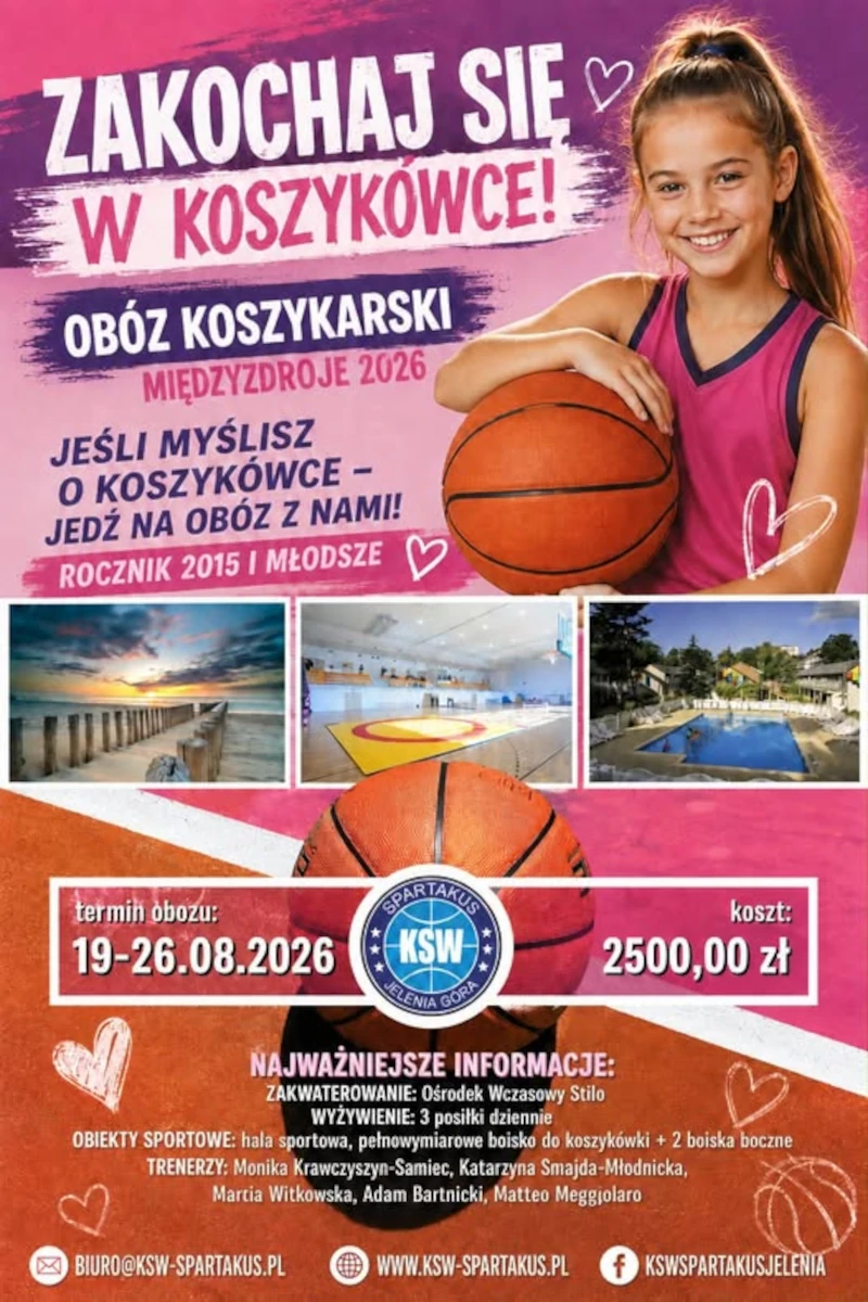 OBÓZ KOSZYKARSKI MIĘDZYZDROJE 2026
